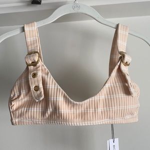 Bikini set - Blush peachy with gold buckles